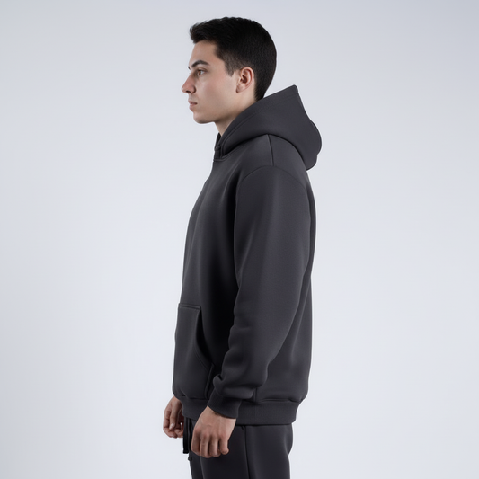 Unisex Basic Oversize Hoodie (Dark gray)