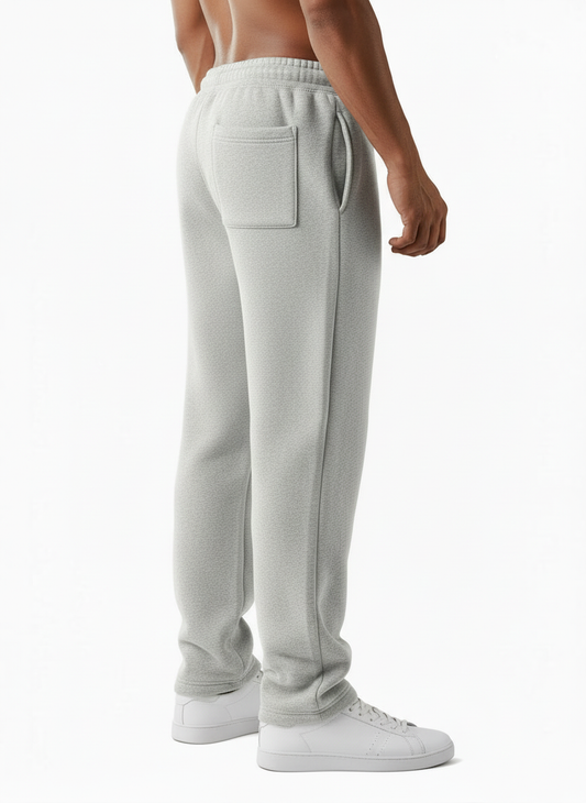 Comfy Straight pants (Light gray)